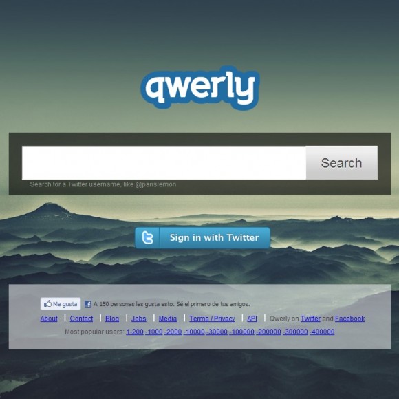 Qwerly | como whois de Twitter